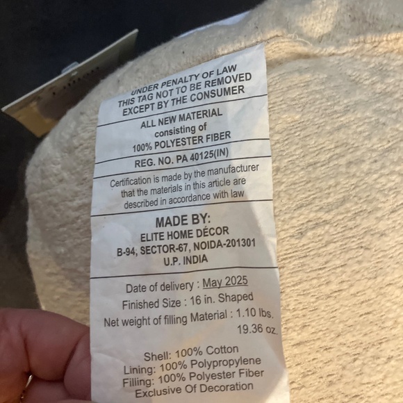 Lillian French Farmhouse Decorative Pillow - Picture 5 of 7